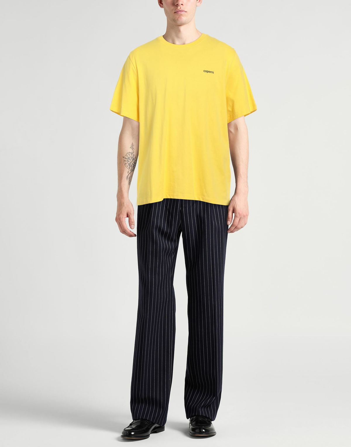 Coperni Mens T-shirt in Yellow