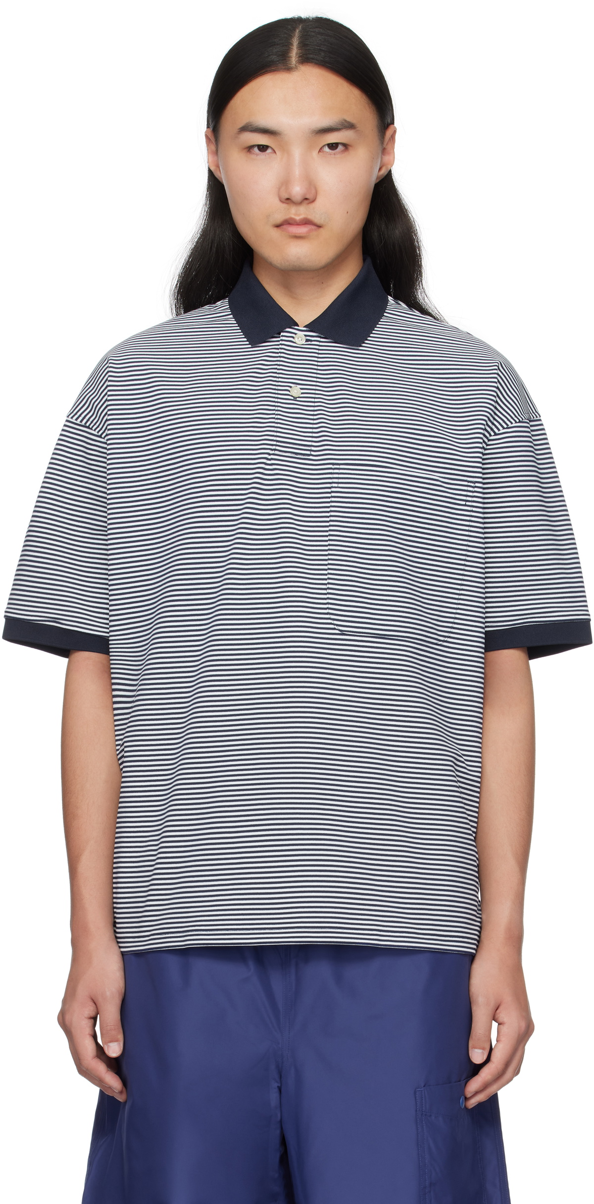 DAIWA PIER39 Black Bombay Safari Shirt Daiwa Pier39