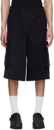 BRYAN JIMENÈZ SSENSE Exclusive Black Pocket Shorts