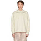Linder Off-White Boyfriend Sweatshirt