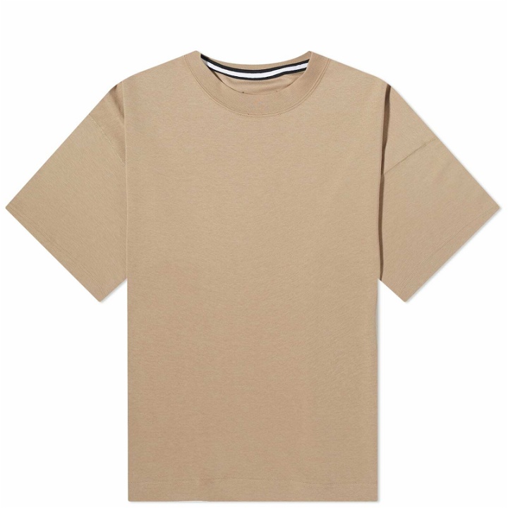 Photo: Nike Men's Tech Fleece T-Shirt in Khaki