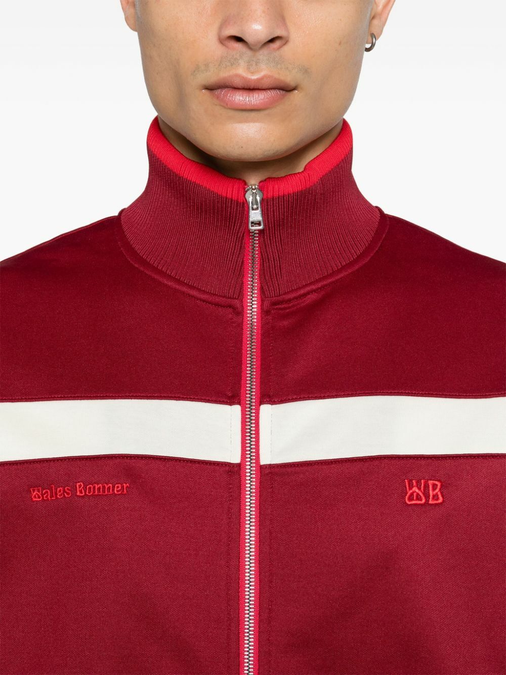 Wales Bonner Red Essence Track Jacket Wales Bonner