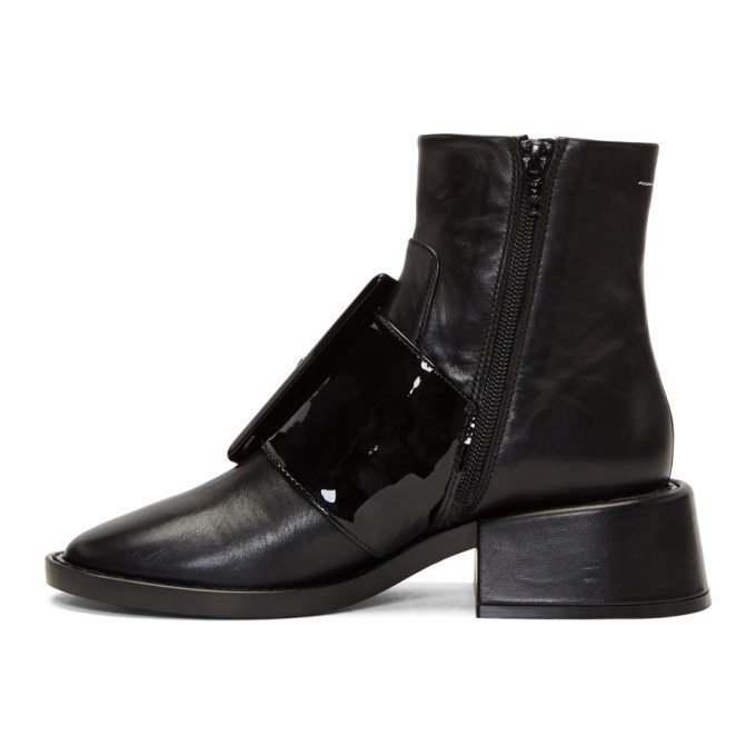 maison margiela big buckle boots