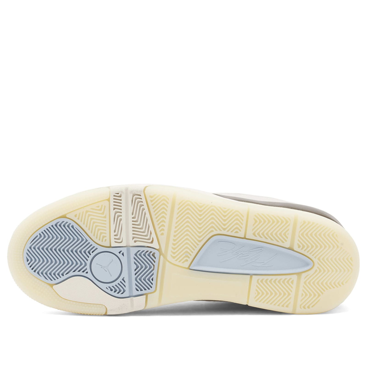 Air Jordan Flight Court in White/Blue/Ironstone