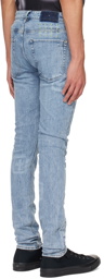 Ksubi Blue Van Winkle Buzzed Jeans