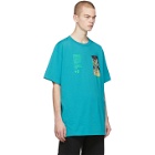 Off-White Blue Pascal Painting Over T-Shirt