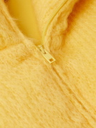 Marni - Dingyun Zhang Padded Brushed Ribbed-Knit Down Jacket - Yellow