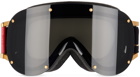 Yniq Black & Gold Model Four Snow Goggles