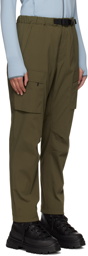 Goldwin Green Nylon Cargo Pants