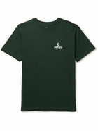 OSTRYA - Core Equi-Tee Logo-Print Cotton-Blend Jersey T-Shirt - Green