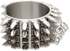 Givenchy Silver G Studs Cuff Bracelet