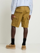 KENZO PARIS - Cotton Canvas Cargo Workwear Shorts