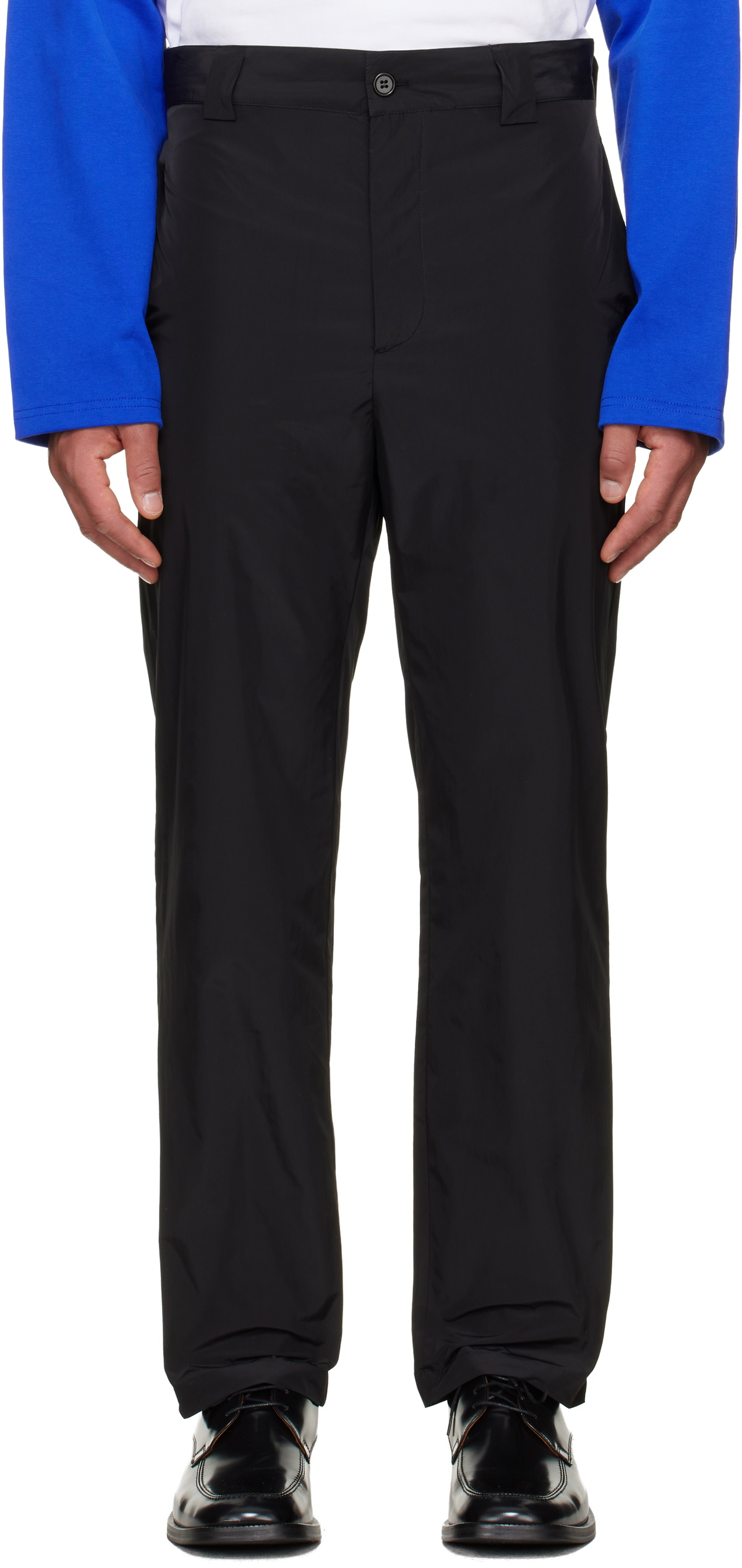 LII Black Straight Fitted Active Trousers