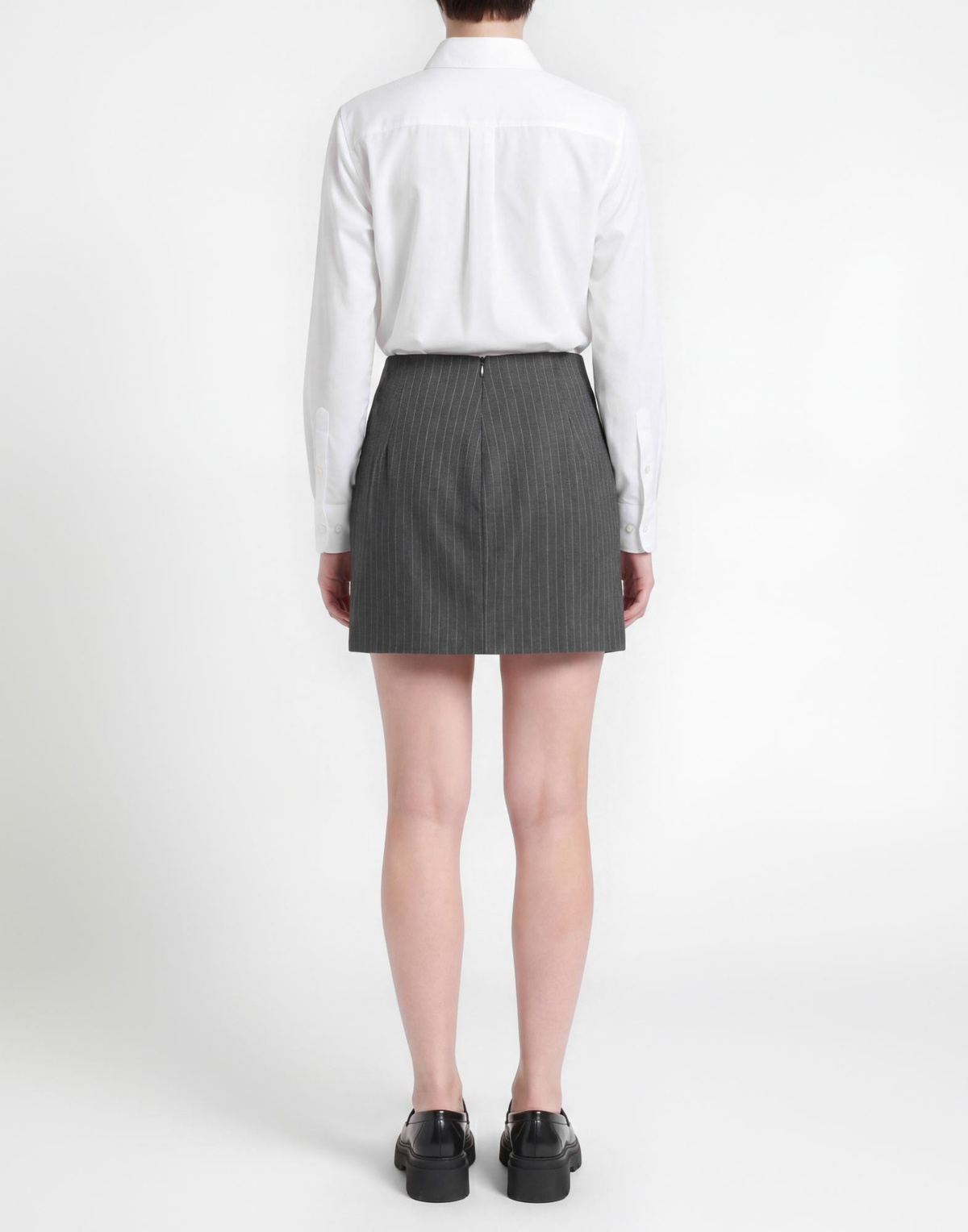 Gauge81 Womens Mini skirt Charcoal