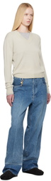 ÉTERNE Off-White Lennox Sweater