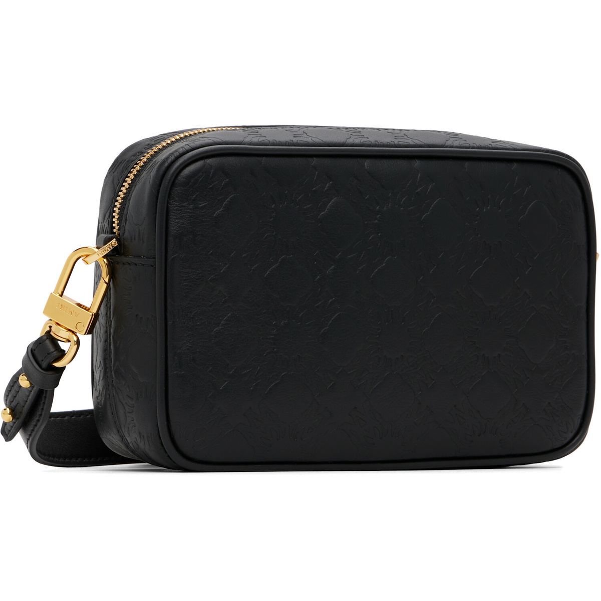 AMIRI Black MA Quad Leather Camera Bag