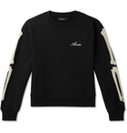 AMIRI - Printed Cotton-Jersey Sweatshirt - Black