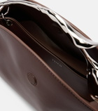 Erdem Bloom Midi leather top-handle bag