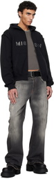 MISBHV Black Star Teddy Hoodie