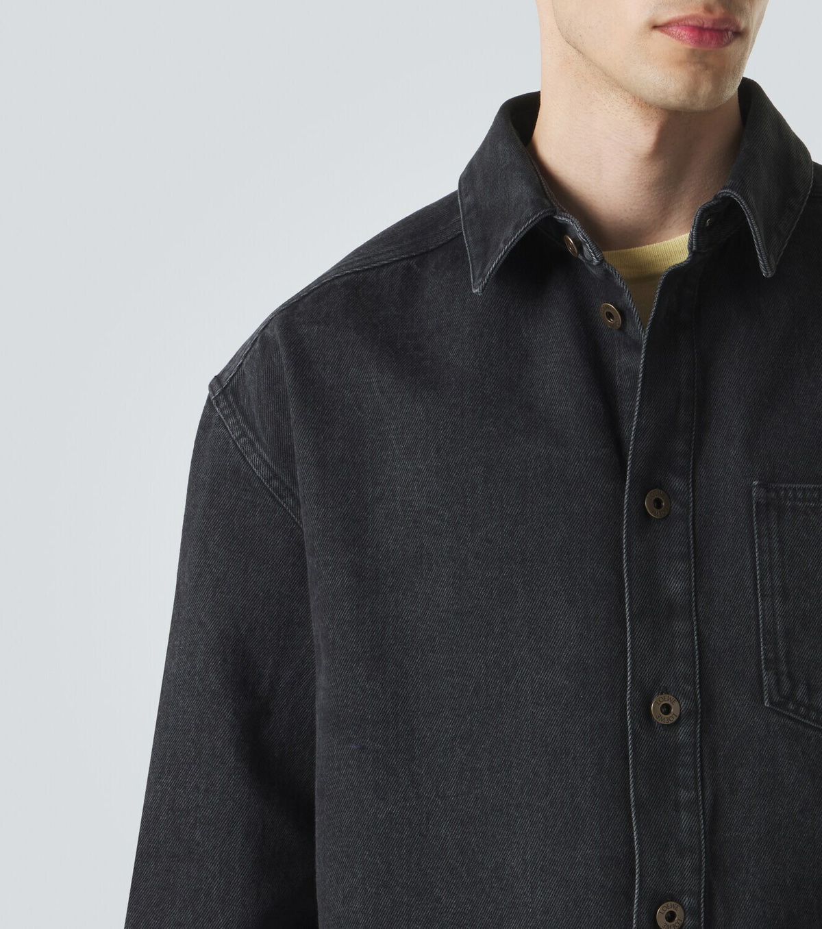 Loewe Anagram denim overshirt