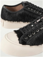 Marni - Pablo Calf Hair Sneakers - Black