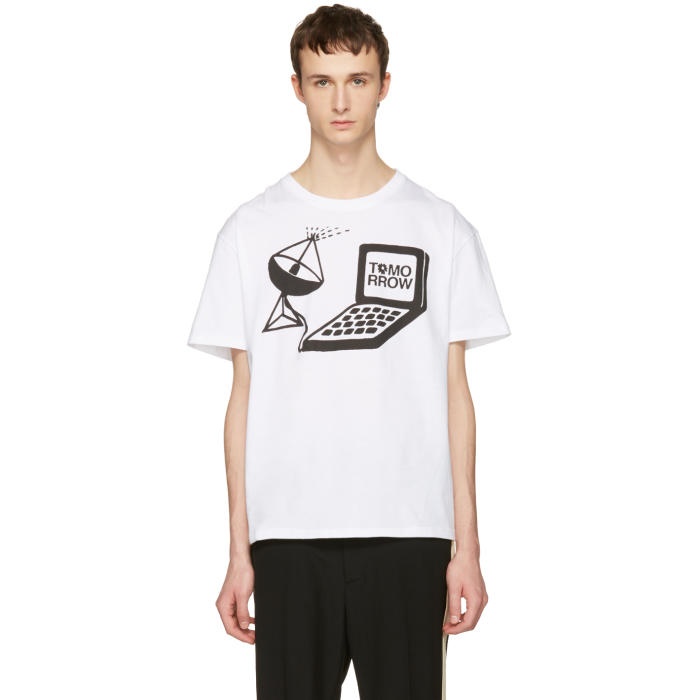 Photo: Stella McCartney White Tomorrow Computer T-Shirt