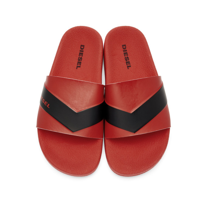 Diesel Red Sa Maral A Lohaa Pool Slides Diesel