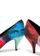 Versace Tina 65 Printed Faille Pumps