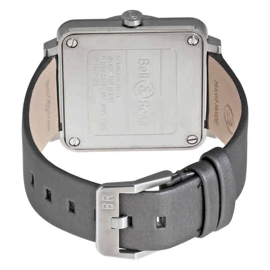 Bell and Ross Aviation Grey Camouflage Mother of Pearl Dial Ladies Watch BRS-CAMO-ST