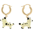 Marni Dog Charm Earrings