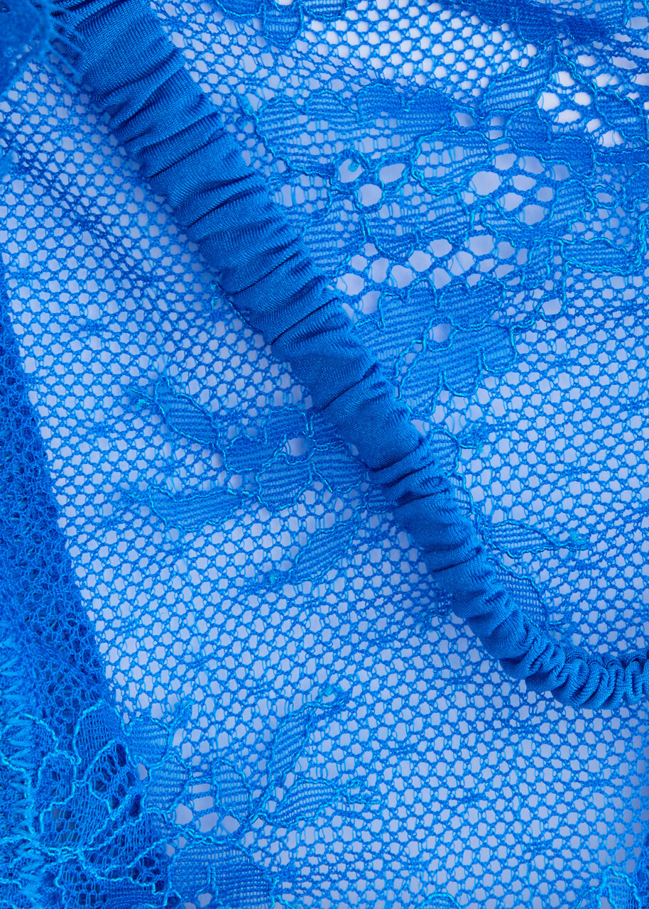 Love Stories Roomie Lace Thong Blue