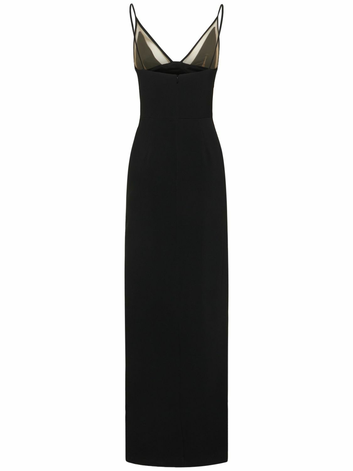 DAVID KOMA Cady Open Leg Long Dress David Koma DAVID KOMA Cady Open Leg Long Dress David Koma