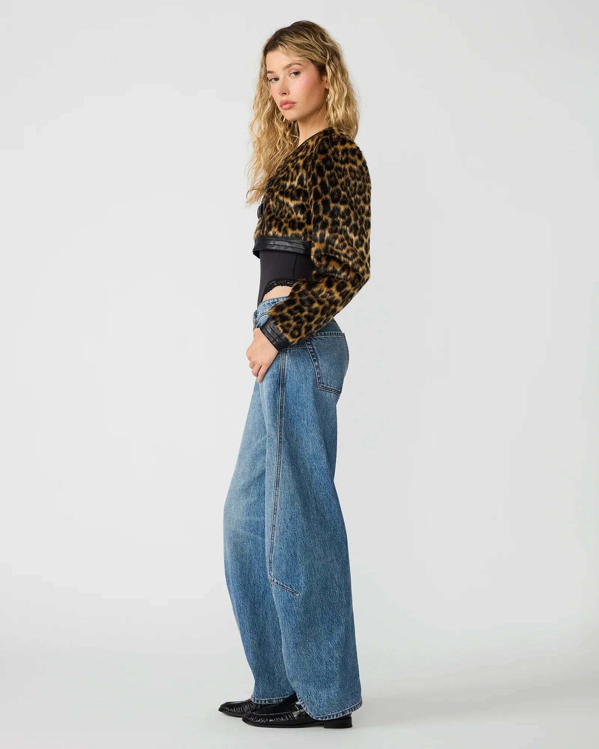 Steve Madden Felicitey Jacket Dresses in Leopard