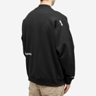 Men's AAPE Now Jersey Cardigan Sweat in Black