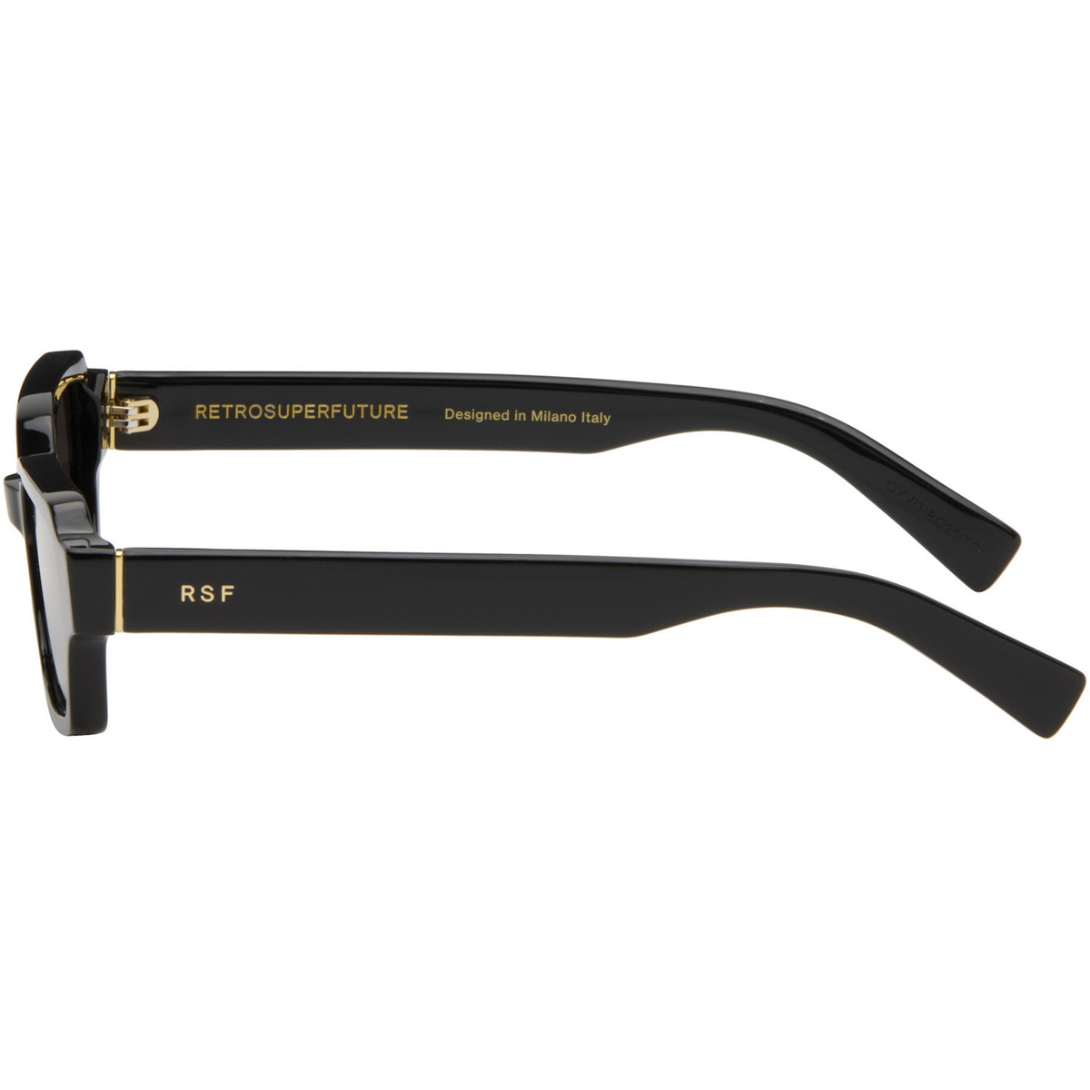 RETROSUPERFUTURE Black Carino Sunglasses