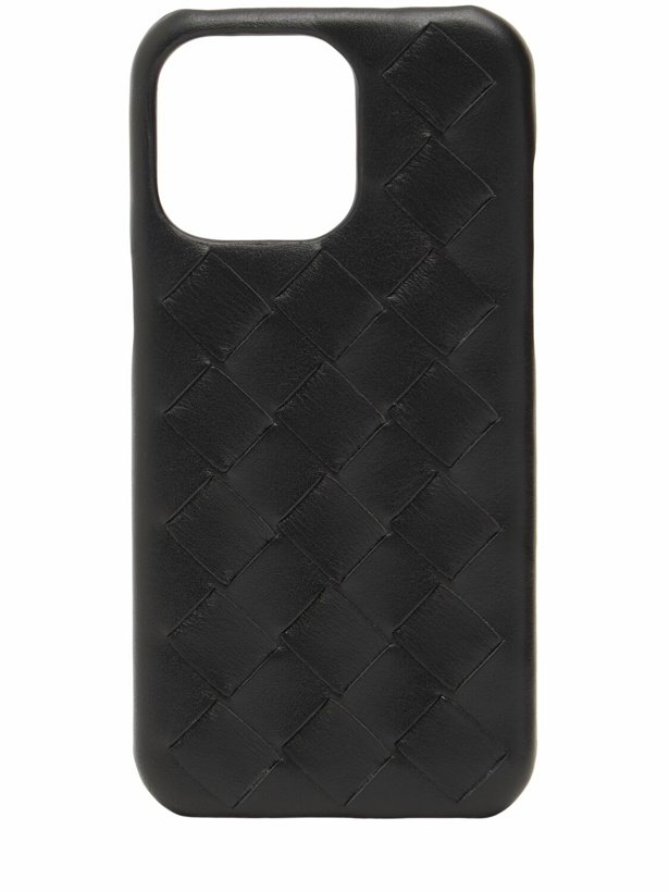 Photo: BOTTEGA VENETA Intrecciato Leather Iphone 15 Pro Case