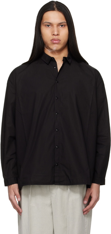Photo: Toogood Black 'The Draughtsman' Shirt
