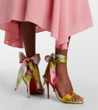 Christian Louboutin Miss Z Sandal Du Désert satin sandals