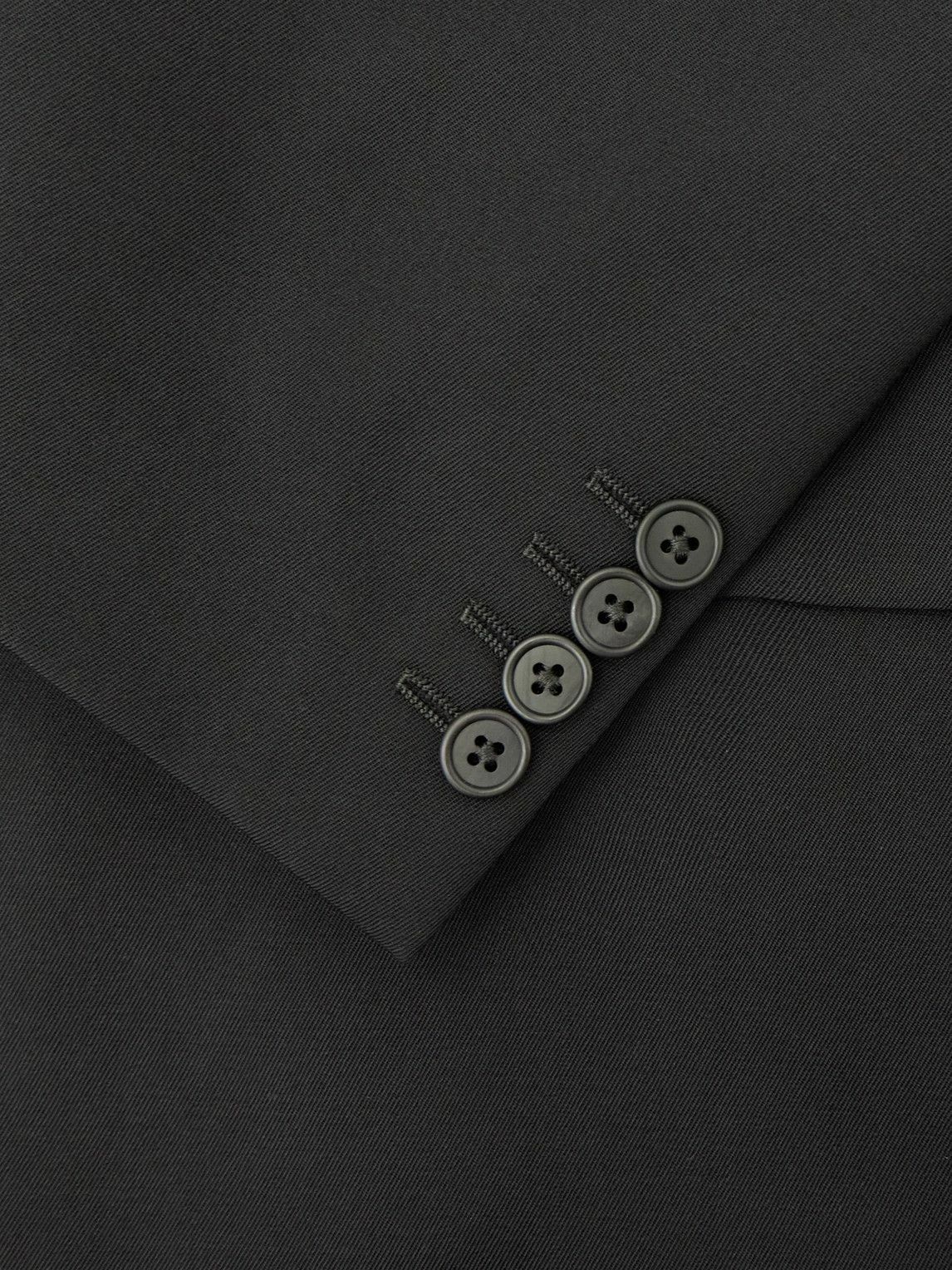 The Row - Perin Double-Breasted Wool-Gabardine Blazer - Black