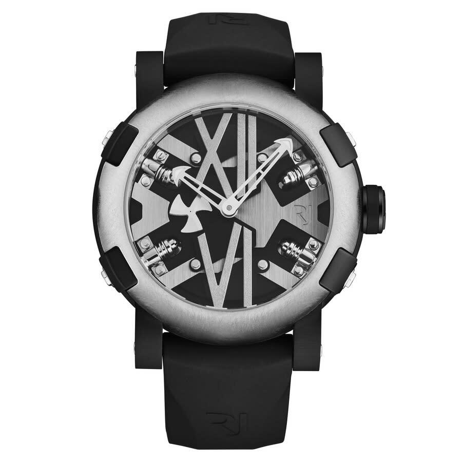 Romain Jerome Steampunk Silver-tone Dial Mens Watch RJ.SP.AU.101.20