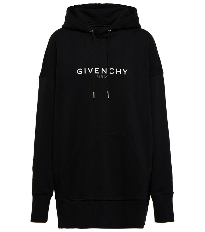 Photo: Givenchy - Logo cotton oversized hoodie
