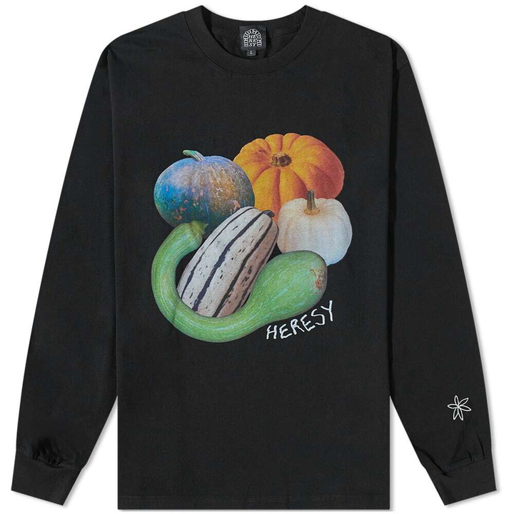 Photo: Heresy Men's Long Sleeve Costermonger T-Shirt in Black