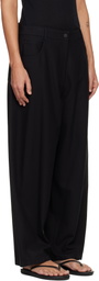 LE17SEPTEMBRE Black Oblong Trousers