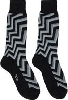 Paul Smith Three-Pack Multicolor Yale Zig Zag Socks