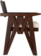 AMIRI SSENSE XX Brown M.A. Studio Chair