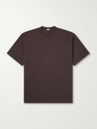 A.PRESSE - Heavy Weight Cotton-Jersey T-Shirt - Brown
