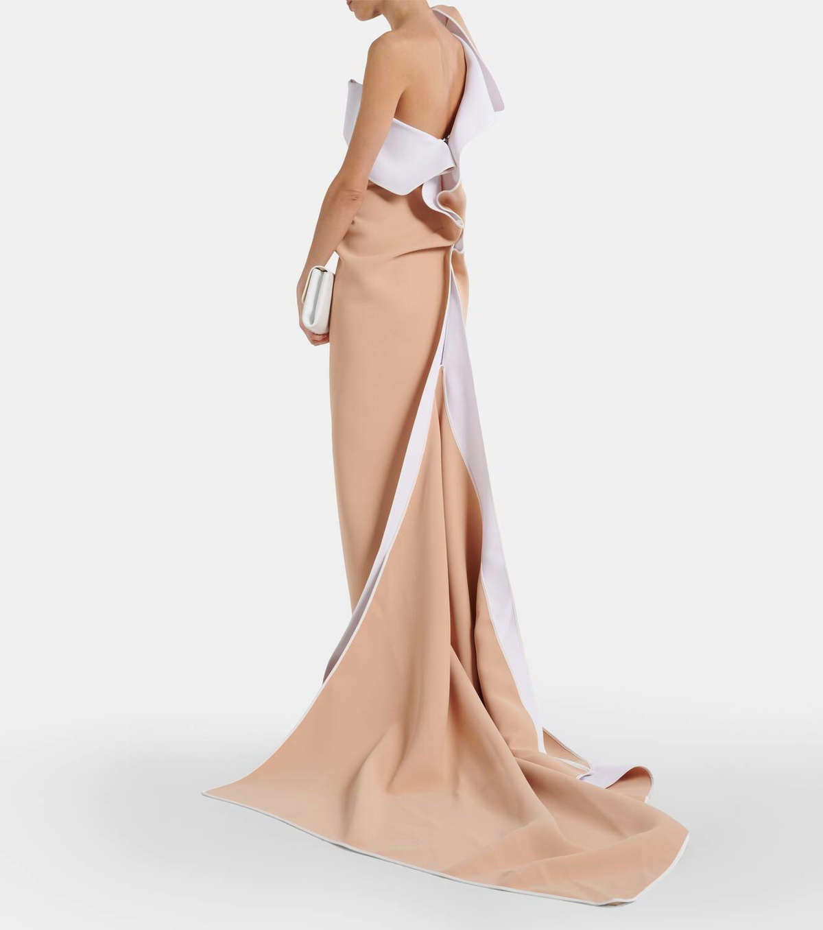 Maticevski Instrumental one-shoulder gown