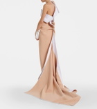 Maticevski Instrumental one-shoulder gown