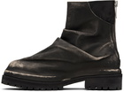 424 Black Marathon Boots