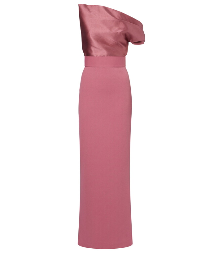 Photo: Solace London Magda asymmetric gown